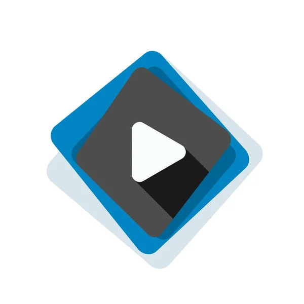 Video play icon — Stock Vector