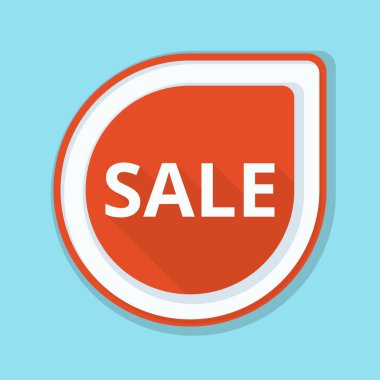 Satılık etiket simgesi