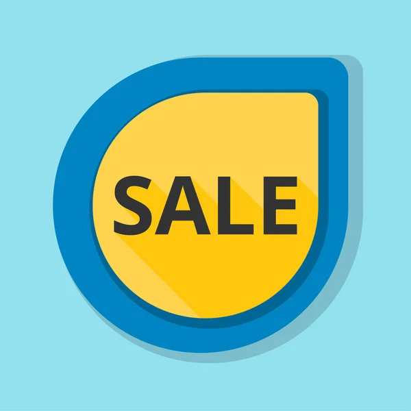 Sale label icon — Stock Vector