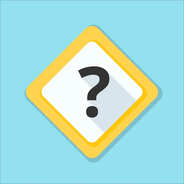 Question sign icon — Stock Vector