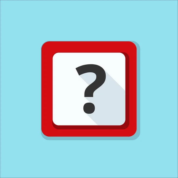 Question sign icon — Stock Vector