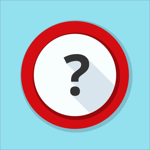 Question sign icon — Stock Vector