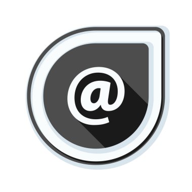 e-posta işareti simgesi