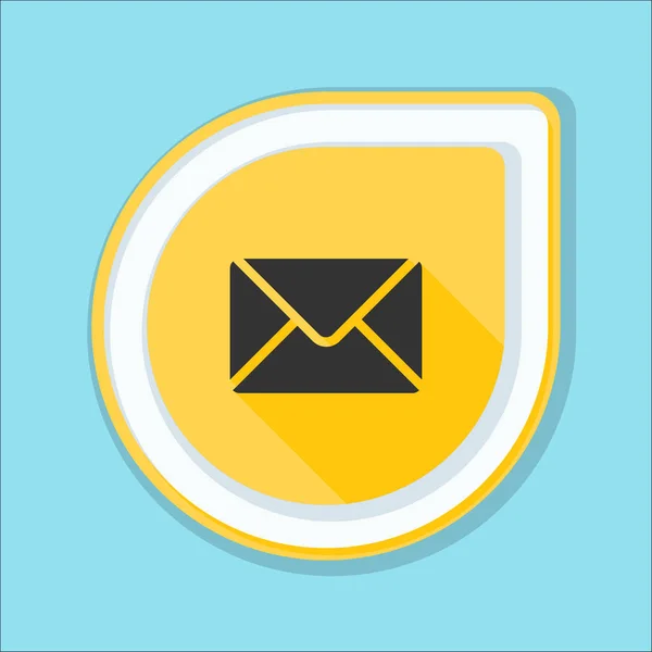 Envelop postpictogram — Stockvector