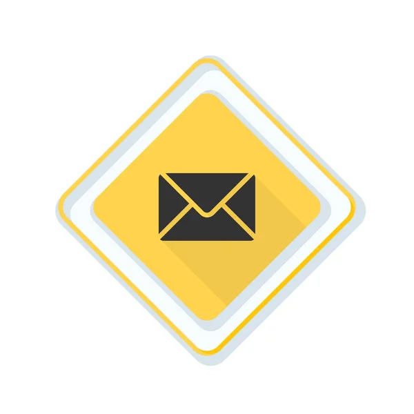 Sobre de correo icono — Vector de stock