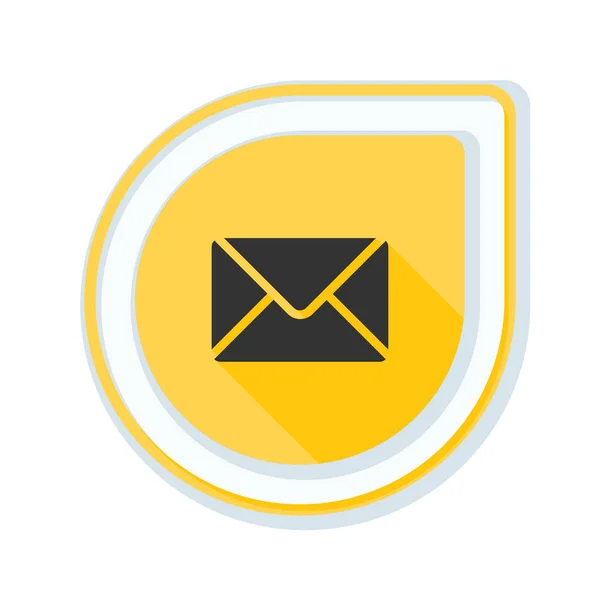 Sobre de correo icono — Vector de stock