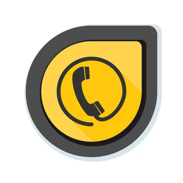 Icono botón de llamada — Archivo Imágenes Vectoriales