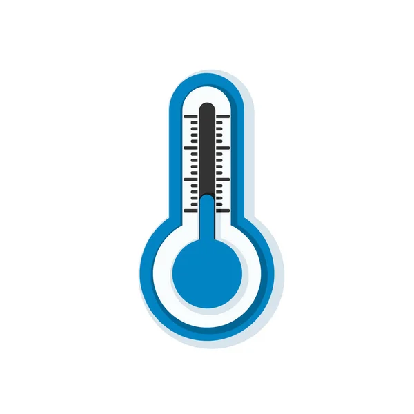 Thermometer simple icon — Stock Vector