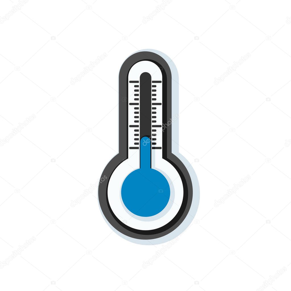 Thermometer simple icon