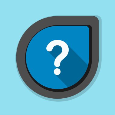 soru işareti düz işareti