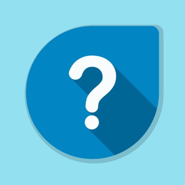 soru işareti düz işareti