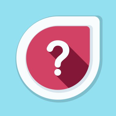 soru işareti düz işareti