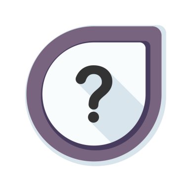 soru işareti düz işareti