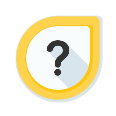 soru işareti düz işareti