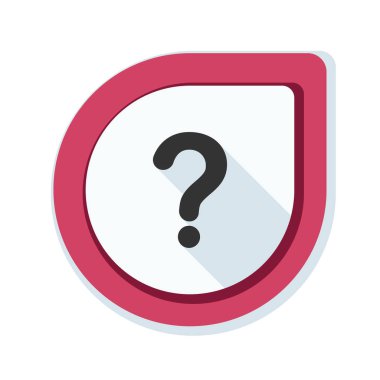 soru işareti düz işareti