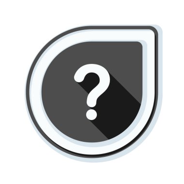 soru işareti düz işareti