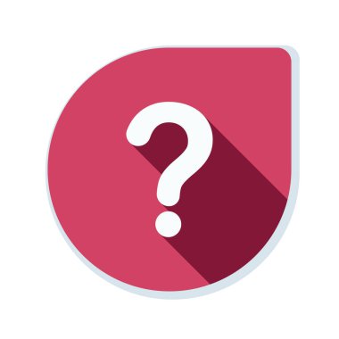 soru işareti düz işareti