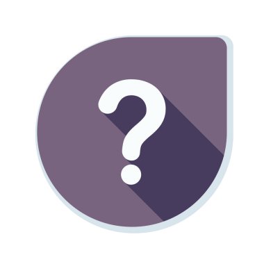 soru işareti düz işareti