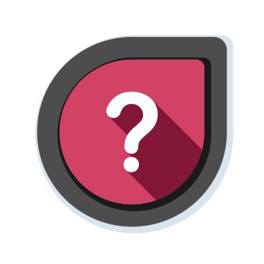 soru işareti düz işareti