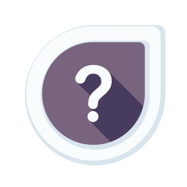 soru işareti düz işareti