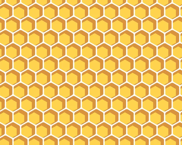 Modèle sans couture nid d'abeille — Image vectorielle