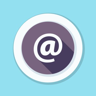 e-posta işareti simgesi