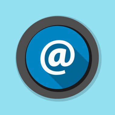 e-posta işareti simgesi