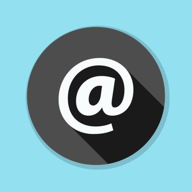 e-posta işareti simgesi