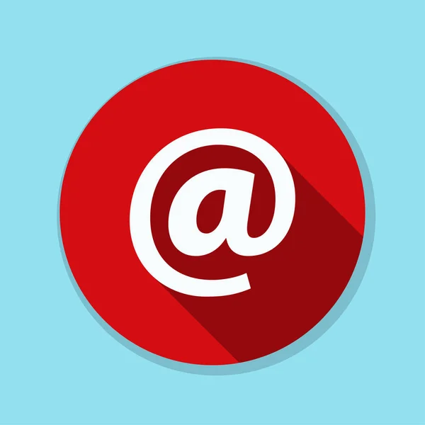 Icono de signo de correo electrónico — Vector de stock