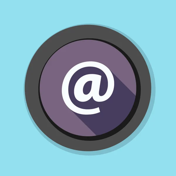 Icono de signo de correo electrónico — Vector de stock