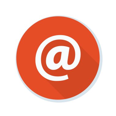 e-posta işareti simgesi