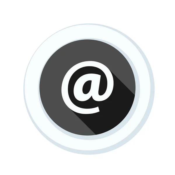 Symbol für E-Mail-Zeichen — Stockvektor