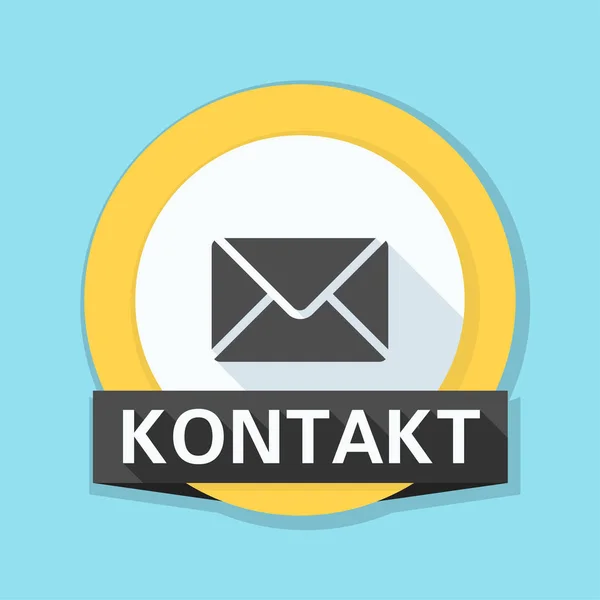 Kontaktní pošta — Stockový vektor