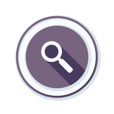 magnifying glass icon clipart