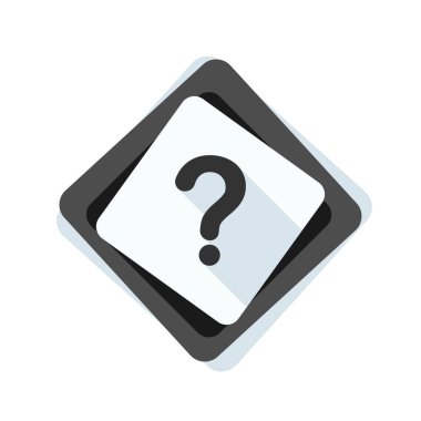 soru işareti düz işareti