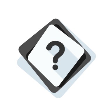 soru işareti düz işareti