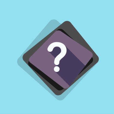 soru işareti düz işareti