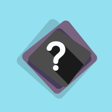 soru işareti düz işareti