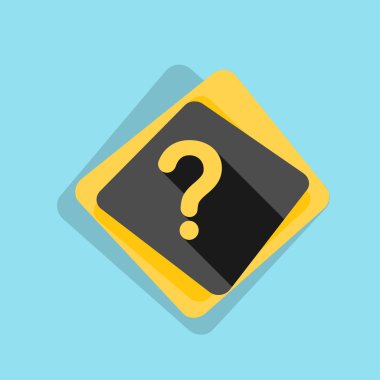 soru işareti düz işareti