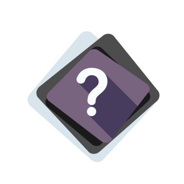 soru işareti düz işareti