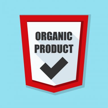 Organik ürün kalkan işareti