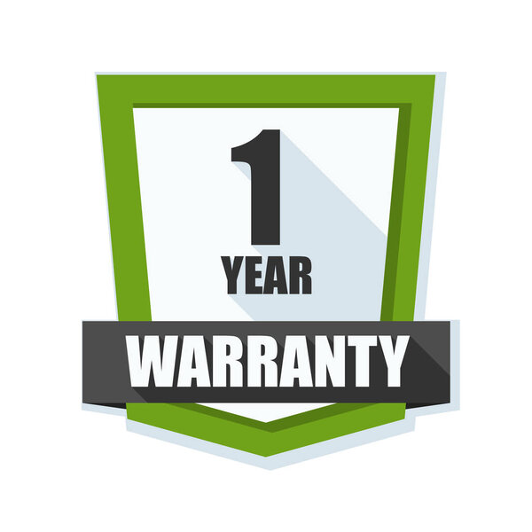 year warranty shield icon