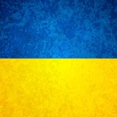 Grunge Ukrayna bayrağı