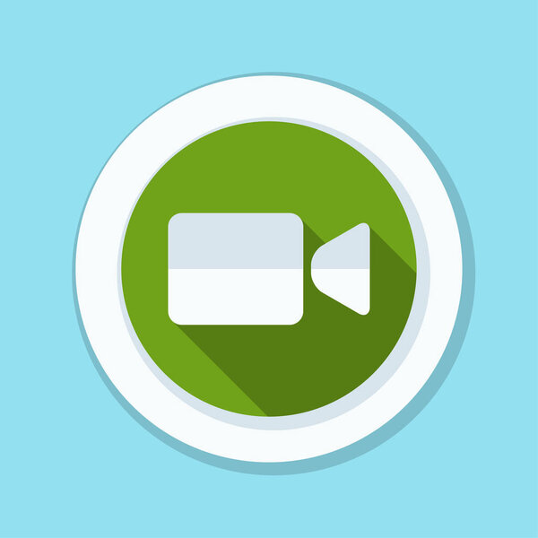 камера плоский знак
