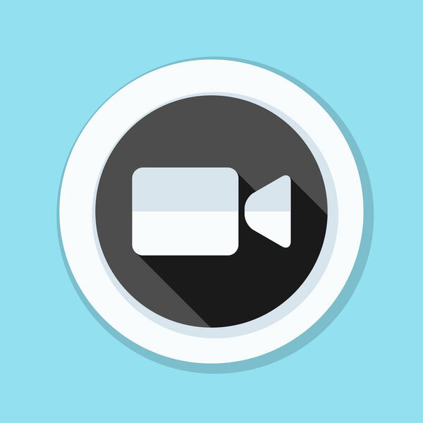 камера плоский знак
