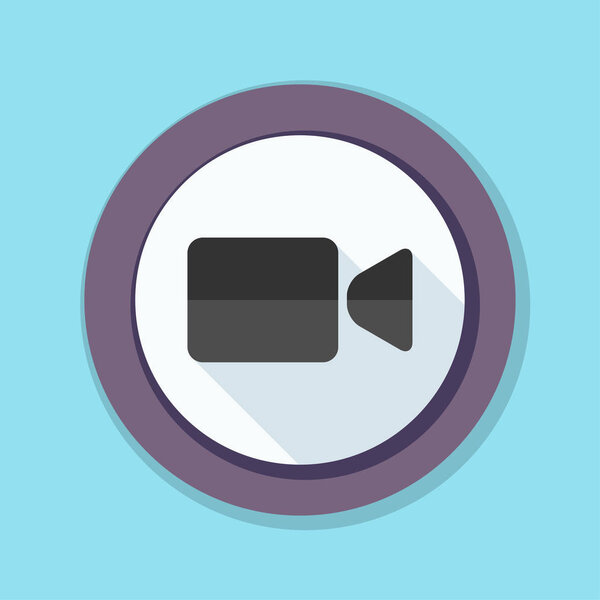 камера плоский знак
