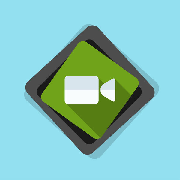 камера плоский знак
