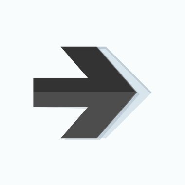 Doğru yönde ok simgesi