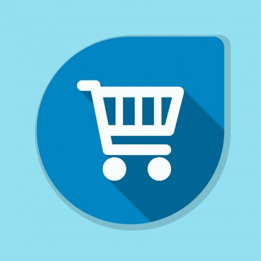 Shopping cart icon sign