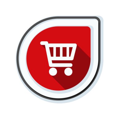 Alışveriş sepeti simgesini işaret